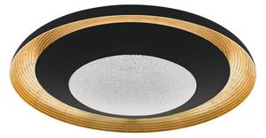 STROPNA SVETILKA, LED 37W, PROM 765, ZATEMNLJIVA, ČRNO/ZLATA CANICOSA 2 98685