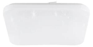 STROPNA SVETILKA 1xLED 14,6W, IP44, 330X330, BELA/KRISTALNI UČINEK FRANIA-S 900364