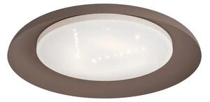 STROPNA SVETILKA 1xLED 17,8W, PROM 465, RJAVA/BEL KRISTAL PEJAMO 99704