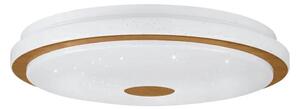 STROPNA SVETILKA 1xLED 24W, Z DALJINSKIM UPRAVLJALNIKOM, ZATEMNLJIVA, BELA/LES LANCIANO 1 900598