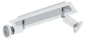 REFLEKTOR 2xLED GU10, 2X5W, 2X400lm, KROMIRANA/BELA SARRIA 94959