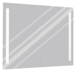 OGLEDALO Z LED SVETILKO 15W, 800X600, IP44, ALUMINIJASTO/SREBRNA BUENAVISTA 99773