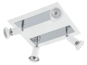 REFLEKTOR 4xLED GU10, 4X5W, 4X400lm, KVADRATEN, KROMIRAN/BELA SARRIA 94962