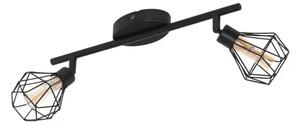 REFLEKTOR 2xLED G9, 2X3W, 2X360lm, ČRNO/JEKLO/JANTARNO STEKLEN 1 32766