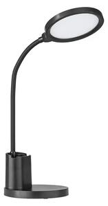 NAMIZNA SVETILKA 1xLED 2,1W, USB, Z BATERIJAMI, ČRNE BROLINI 900528