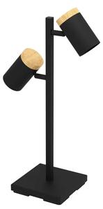 NAMIZNA SVETILKA 2x LED GU10, 2X4,5W, V-445, ČRNA/MEDENINA CARTAGENA 390069