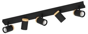REFLEKTOR 5xLED GU10, 5X4,5W, D-820, ČRN/MEDENINA CARTAGENA 39649