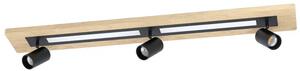 REFLEKTOR 3xLED GU10, 12W, + 3X4,5W, D-1120, LES/ČRNA TORRESTRALLE 39749