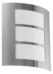 ZUNANJA STENSKA SVETILKA 1xE27 INOX CITY 88139