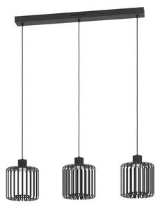 VISEČA SVETILKA 3xLED 3X3,7W, RGB+BELA, ČRNO/BELA GINESTRONE-Z 900724