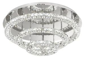 STROPNA SVETILKA/144, LED 144X0,5W, PROM 750, KROMIRANA/KRISTALNA TONERIA 39002