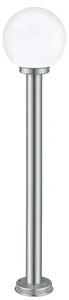 ZUNANJA STOJEČA SVETILKA 1xE27 H1000, INOX/SATEN NISIA 30207
