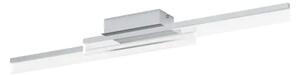STROPNA SVETILKA 2xLED 2X10W, 2X1300lm, IP44, KROMIRANA/PROZORNA PALMITAL 97965