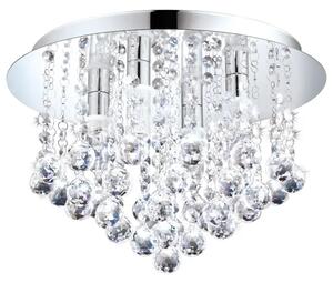 STROPNA SVETILKA 4xLED G9, 4X3W, 4X360lm, IP44, KROMIRANA/KRISTALI ALMONTE 94878