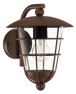 ZUNANJA STENSKA SVETILKA 1xE27 JEKLO/RJAVA PULFERO 94855