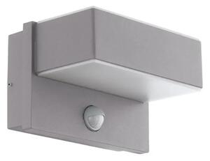 ZUNANJA STENSKA SVETILKA 2xLED 2X5,6W, S SENZORJEM, JEKLO/SREBRNA ARDIANO 97159