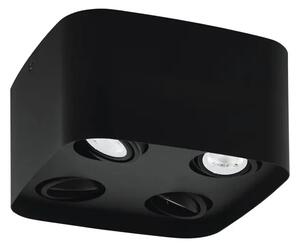 STROPNA SVETILKA/2, LED 4X5W, RGB-BELA, ČRNE SVETILKE-Z 99675
