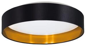 STROPNA SVETILKA 1xLED 24W, PROM 380, ČRNO/ZLATA MASERLO 2 99539