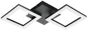 STROPNA SVETILKA 1xLED 15,5W, ZATEMNLJIVA BELA, ČRNO/BELA PARANDAY-Z 900315