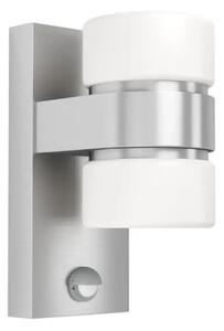 ZUNANJA STENSKA SVETILKA 2xLED 2X6W, ALU GUS/BELA ATOLLARI 96277