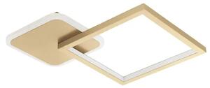 STROPNA SVETILKA 1xLED 15W, Z DALJINSKIM UPRAVLJALNIKOM, ZLATO/BELA GAFARES 900424