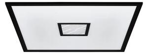 STROPNA SVETILKA 1xLED 36W, RGB ZATEMNLJIVA, Z DALJINSKIM UPRAVLJALNIKOM. ČRNO/BELA BORDONARA 900572
