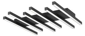 STROPNA SVETILKA 1xLED 25,6W, ČRNO-BELA, ZATEMNLJIVA, Z DALJINSKIM UPRAVLJALNIKOM 900597