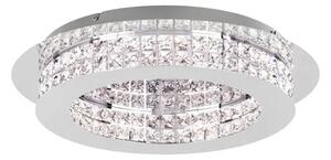 STROPNA SVETILKA/10, LED 10X3,2W, PROM 500, KROMIRANA/KRISTALNA PRINCIPE 39401