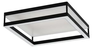 STROPNA SVETILKA LED 22W+13W, DALJINSKI UPRAVLJALNIK, ČRNO MACELLARA 390018