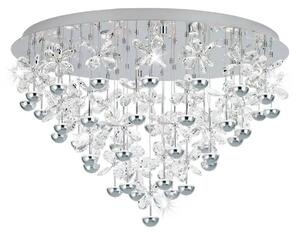 STROPNA SVETILKA/43, LED 43X1,8W, PROM 780, KROMIRANA S KRISTALI PIANOPOLI 39246