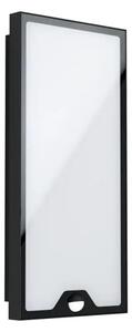 ZUNANJA STENSKA SVETILKA 1xLED SENZOR, 20W, 1900lm, V-420, ČRNI MADRIZ 99521