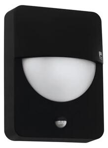 ZUNANJA STENSKA SVETILKA 1xE27 28W, IP44, SENZOR, POCINKANO JEKLO/PLASTIKA/ČRNA SALVA 98705