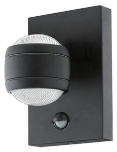 ZUNANJA STENSKA SVETILKA 2xLED 2X3,7W, ČRNA SESIMBA 1 96021
