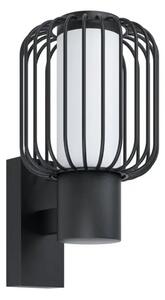 ZUNANJA STENSKA SVETILKA 1xE27 28W, IP44, POCINKANO JEKLO/PLASTIKA/ČRNA RAVELLO 98721