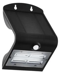 ZUNANJA STENSKA SVETILKA 1xLED SONČNA, NA BATERIJE, 3,2 W, 440 lm, IP44, SENZOR, PLASTIKA 900255