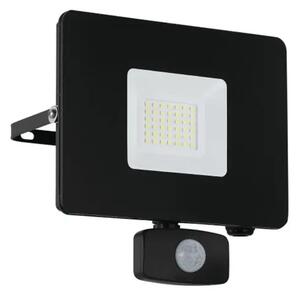 ZUNANJI LED REFLEKTOR 30W, S SENZORJEM, ČRN FAEDO 3 97462