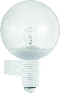 STENSKA SVETILKA S SENZORJEM 1×E27/60W/240V IP44 12m/360°/2-2000lux/10s-15min BI L400 BIJELA