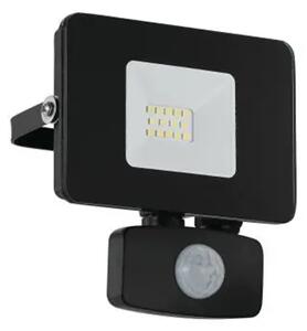 ZUNANJI LED REFLEKTOR 10W, S SENZORJEM, ČRN FAEDO 3 97459