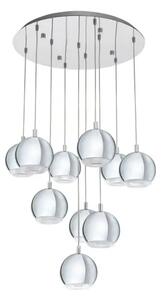 VISEČA SVETILKA 10xLED GU10, 10X3,3W, KROMIRANA CONESSA 95914