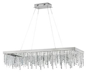 VISEČA SVETILKA 1xLED 39W, D-1150, KROM/KRISTAL ANTELAA 39283