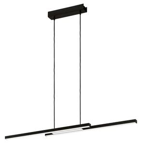 VISEČA SVETILKA 2xLED 2X17W, RGB-BELA, ČRNO/BELA FRAIOLI-Z 900081