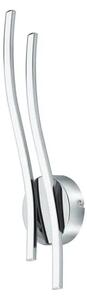 STENSKA SVETILKA 2xLED 2X5W, 2X470lm, V-450, KROMIRANA/BELA VALMORA 96332