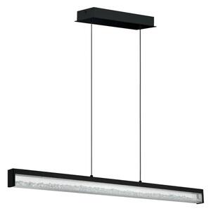 VISEČA SVETILKA 6xLED 6X6W, BELA, ZATEMNLJIVA, ČRNA/KRISTAL 2CARDITO 1 900895