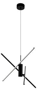 VISEČA SVETILKA 1xLED 29W, ZATEMNLJIVA, ALU ČRNO/BELA NALITRE 99818