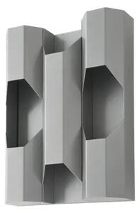 STENSKA SVETILKA 2xLED 2X2,5W, ČRNO/RJAVA 98841