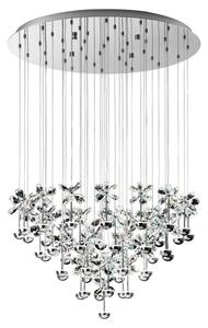 VISEČA SVETILKA/43, LED 43X2,5W, PROM 780, KROMIRANA/KRISTALNA PIANOPOLI 93661