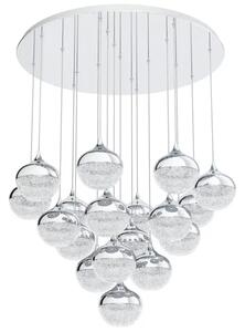 VISEČA SVETILKA/18, LED 18X3,1 W, 18X450 lm, DIMAB. PROM 810, KRISTAL/KROM MIOGLIA 39528