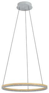 VISEČA LED SVETILKA 35W, 4200lm, P-600, LESENA/SIVA CADINARO 39896
