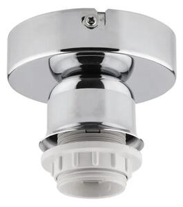 SPODNJA STROPNA SVETILKA E27 1X MAX 60/KROM/IP20 RA1301