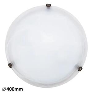 STROPNA SVETILKA ALABASTER E27 2X MAX 60/BELO STEKLO ALABASTER/IP20 RA3303